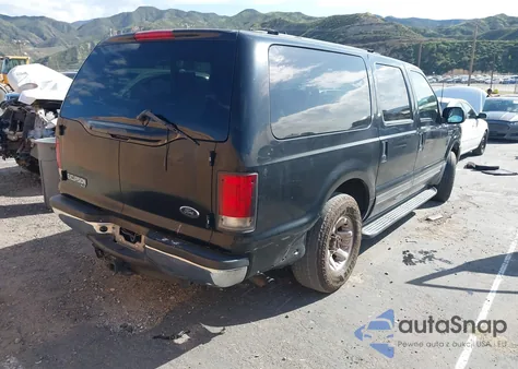 2001 Ford Excursion Xlt из США, поврежденный, VIN 1FMNU40S61ED42829